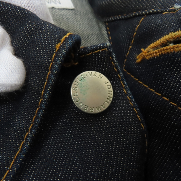 実際に弊社で買取させて頂いたJOHN LAWRENCE SULLIVAN/ジョンローレンスサリバン デニムジャケット /34の画像 5枚目