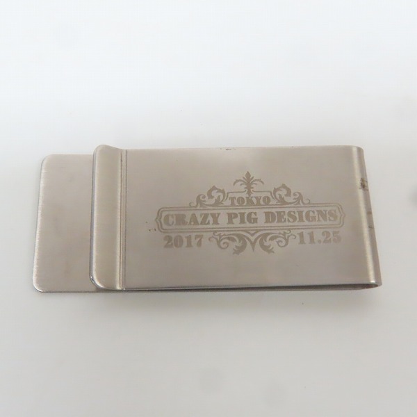 実際に弊社で買取させて頂いたCRAZY PIG/クレイジーピッグ  マネークリップの画像 1枚目