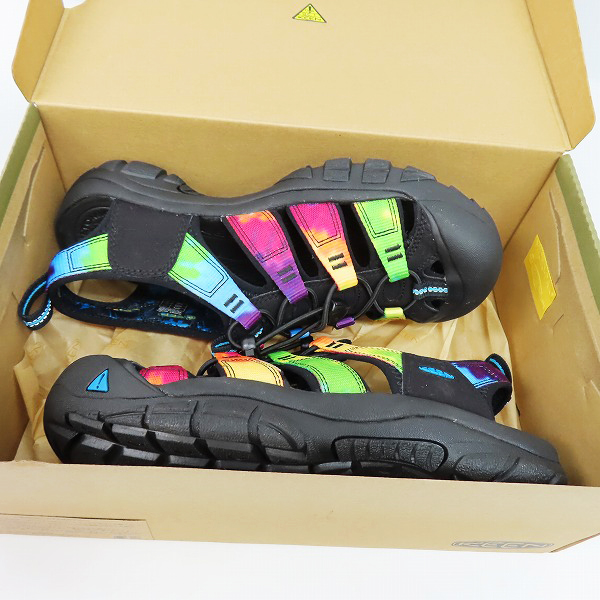 実際に弊社で買取させて頂いたKEEN/キーン NEWPORT RETRO ニューポート レトロ Original Tie Dye サンダル 1018804/26.5の画像 6枚目