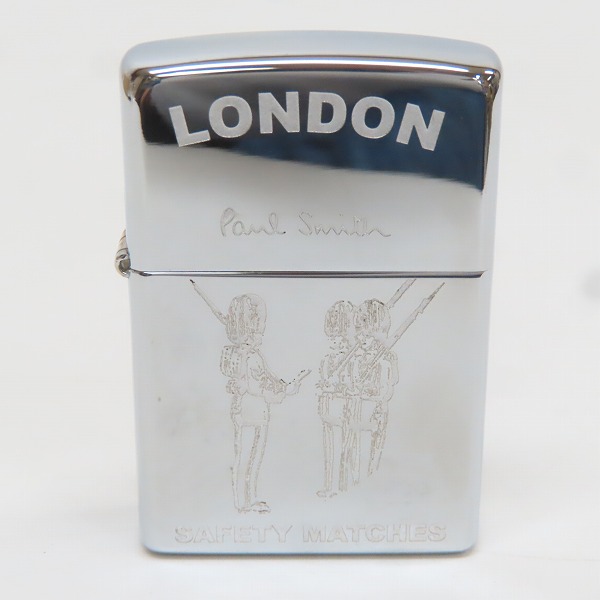 実際に弊社で買取させて頂いたZIPPO/ジッポー Paul Smith LONDON ポールスミス 2002年製