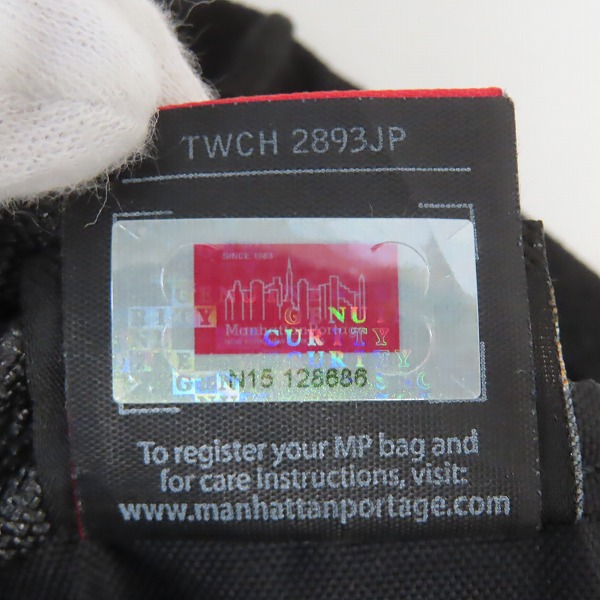 実際に弊社で買取させて頂いたManhattan Portage BLACK LABEL/マンハッタンポーテージ ブラックレーベル  PROSPECT ロールトップバックパックの画像 5枚目