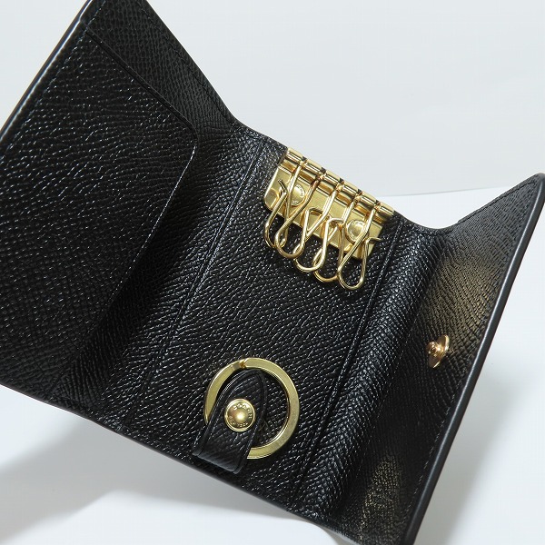 実際に弊社で買取させて頂いたCOACH/コーチ レザー 5連 キーケース 76741の画像 3枚目