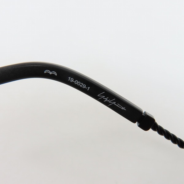 実際に弊社で買取させて頂いたYohji Yamamoto/ヨウジヤマモト 度入りサングラス アイウェア 19-0029-1の画像 6枚目