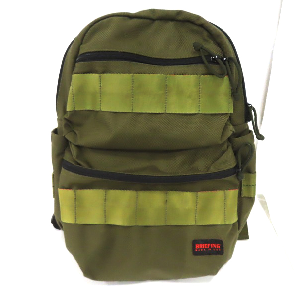 実際に弊社で買取させて頂いたBRIEFING/ブリーフィング ATTACK PACK/アタックパック バックパック/リュックサック カーキ