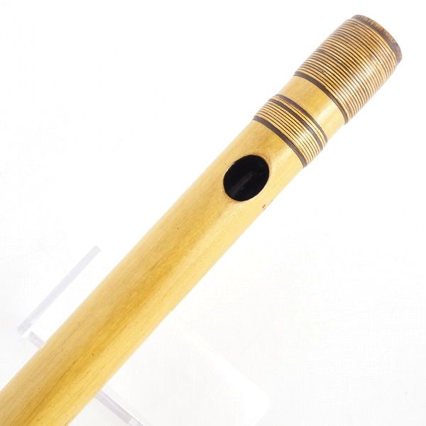 実際に弊社で買取させて頂いた蘭情（改名前） 篠笛 唄物 三本調子 和楽器の画像 2枚目