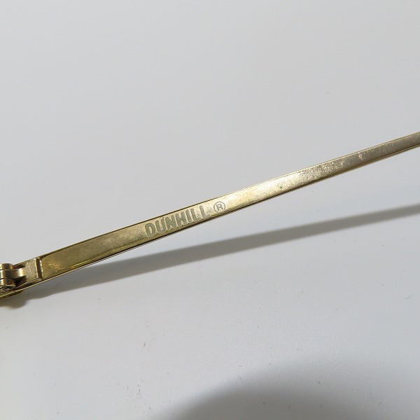 実際に弊社で買取させて頂いたDUNHILL/ダンヒル 度入り眼鏡/メガネフレーム アイウェア 6086 43の画像 4枚目