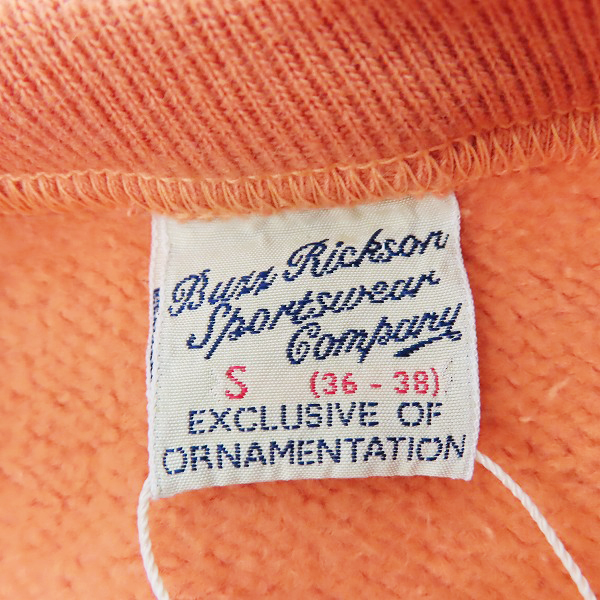 実際に弊社で買取させて頂いた【未使用】BUZZ RICKSON'S×PEANUTS /バズリクソンズ×ピーナッツ スヌーピー/スウェットトレーナー/Sの画像 2枚目