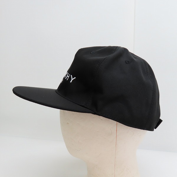 実際に弊社で買取させて頂いたGIVENCHY/ジバンシィ ロゴ刺繍 フラットピークキャップ BPZ001K0CEの画像 2枚目