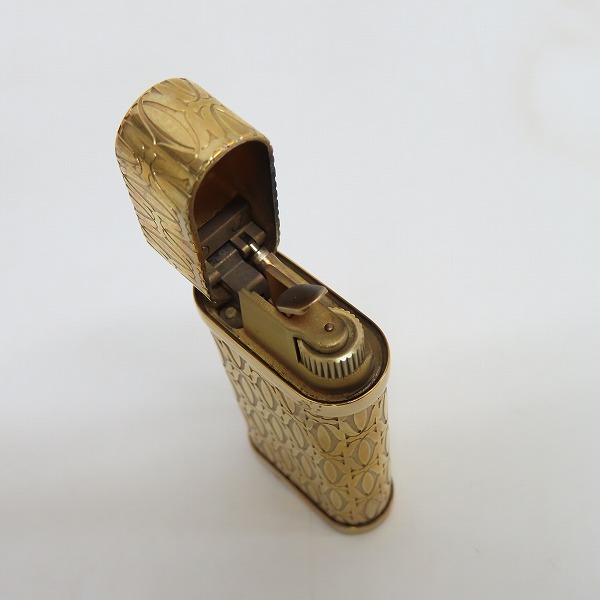 実際に弊社で買取させて頂いたCartier/カルティエ ローラー ガスライター ゴールドの画像 4枚目