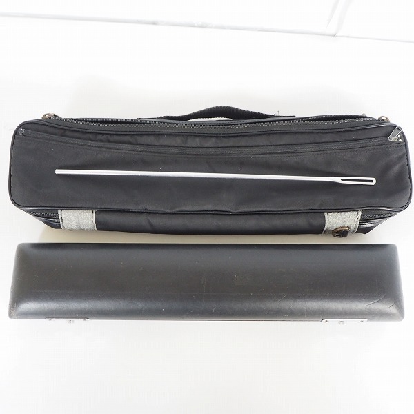 実際に弊社で買取させて頂いたWM.S.HAYNES/ヘインズ フルート ソルダードトーンホール H足部管 Eメカ付 ハードケース・ケースカバー付の画像 9枚目