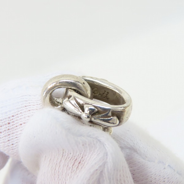 実際に弊社で買取させて頂いたBWL/ビルウォールレザー グッドラックスカルキー 2ストーンアイズ ペンダントトップの画像 6枚目