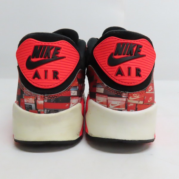 実際に弊社で買取させて頂いたNIKE×atmos/ナイキ×アトモス AIR MAX 90 PRNT/エア マックス 90 プリント AQ0926-001/27の画像 1枚目