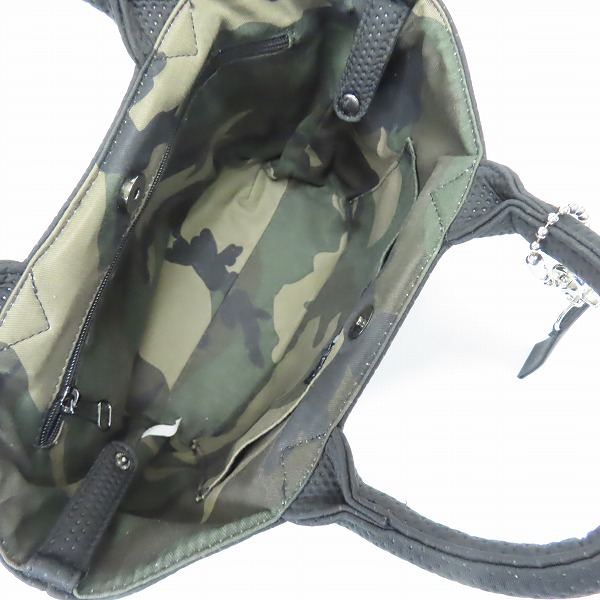 実際に弊社で買取させて頂いたHYDROGEN/ハイドロゲン ミニトートバッグ 内側カモフラ 迷彩 の画像 3枚目