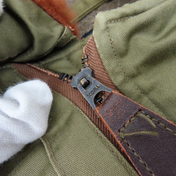 実際に弊社で買取させて頂いたBUZZ RICKSON'S/バズリクソンズ  TYPE B-15 MOD フライトジャケット M11121/36の画像 6枚目