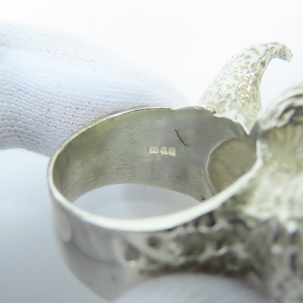 実際に弊社で買取させて頂いたCRAZY PIG/クレイジーピッグ グレムリン リング 21.5-23号の画像 6枚目