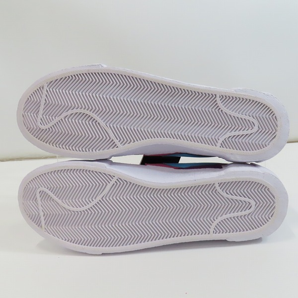 実際に弊社で買取させて頂いた【未使用】 NIKE×KAWS×SACAI/ナイキ×カウズ×サカイ BLAZER LOW/ブレーザーロー パープルダスク DM7901-500/28の画像 2枚目