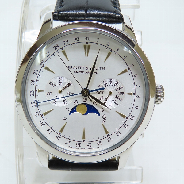 実際に弊社で買取させて頂いたBEAUTY&YOUTH/ビューティ＆ユース ユナイテッドアローズ クオーツ 6350-S106559【動作未確認】