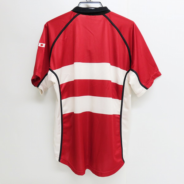 実際に弊社で買取させて頂いたCANTERBURY/カンタベリー ラグビー 日本代表 2003 WORLD CUP ゲームジャージ ユニフォーム Mの画像 1枚目