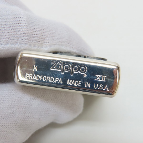 実際に弊社で買取させて頂いたZIPPO/ジッポー HARLEY DAVIDSON/ハーレーダビッドソン 95TH ANNIVERSARY 2号車 1996年製の画像 2枚目