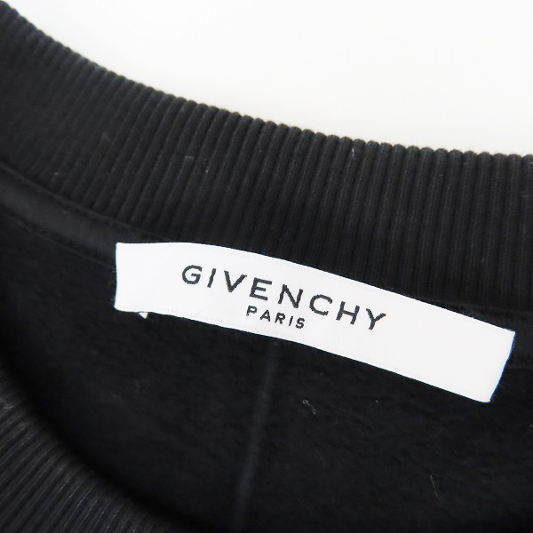 実際に弊社で買取させて頂いた【JPタグ】GIVENCHY/ジバンシィ イラストプリント クルーネックスウェット 17W 7154 653/L の画像 2枚目