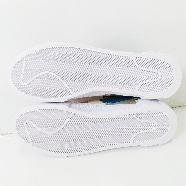 実際に弊社で買取させて頂いた【未使用】NIKE×SACAI×KAWS/ナイキ×サカイ×カウズ BLAZER LOW REED/ブレーザーロー リード DM7901-200/27の画像 2枚目