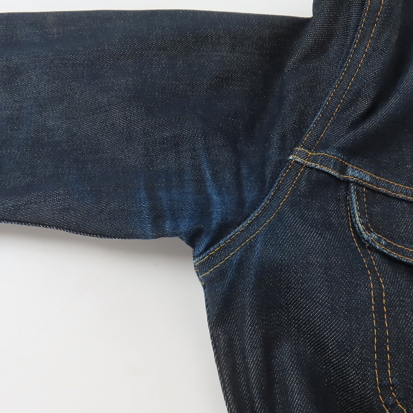 実際に弊社で買取させて頂いたJOHN LAWRENCE SULLIVAN/ジョンローレンスサリバン デニムジャケット /34の画像 7枚目