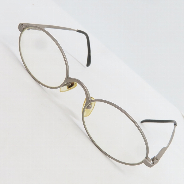 実際に弊社で買取させて頂いたGIORGIO ARMANI/ジョルジオ アルマーニ 度入り 眼鏡/メガネフレーム TITANIUM  オーバル型 122T
