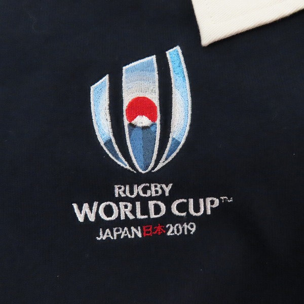 実際に弊社で買取させて頂いたCANTERBURY/カンタベリー ラグビー ワールドカップ2019 ショートスリーブ ハーレクイーンジャージ  VWD39114/3Lの画像 6枚目