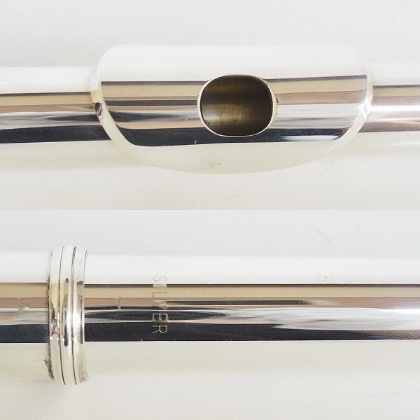 実際に弊社で買取させて頂いたNIKKON/ニッカン YFL-311/YFL311 フルート 頭部管銀製 Eメカ付 ハードケース付 の画像 2枚目