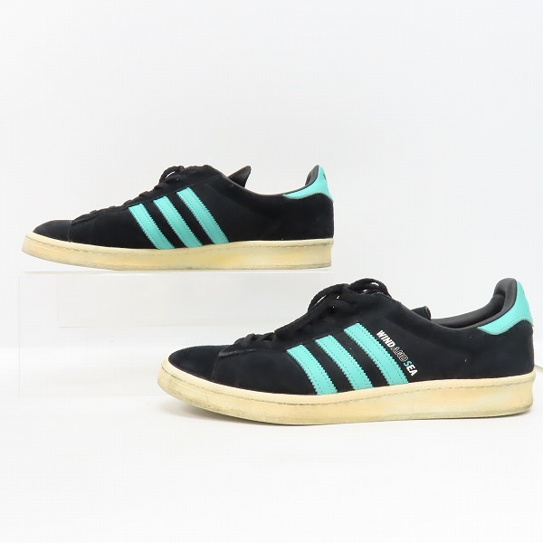 実際に弊社で買取させて頂いたadidas×WIND AND SEA×atmos/アディダス×ウィンダンシー×アトモス CAMPUS 80s GX3952/30の画像 3枚目