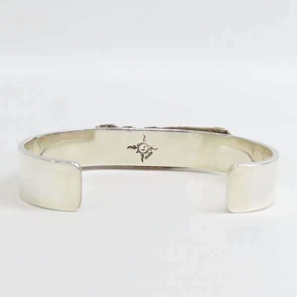 実際に弊社で買取させて頂いたFIRST ARROWS/ファーストアローズ フェザーバングル ターコイズ レザーストラップの画像 3枚目