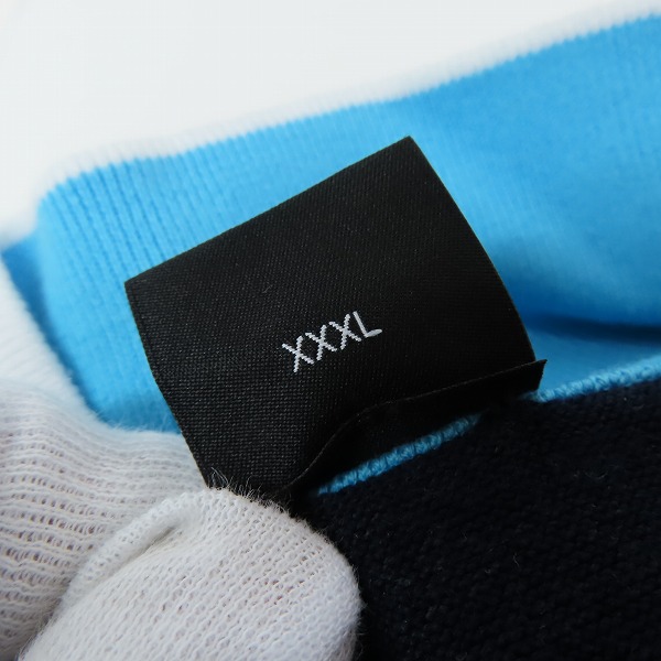 実際に弊社で買取させて頂いたBOSS/ボス HUGO BOSS/ヒューゴボス ウォーターリペレント ファブリック クオータージップ セーター/XXXLの画像 3枚目