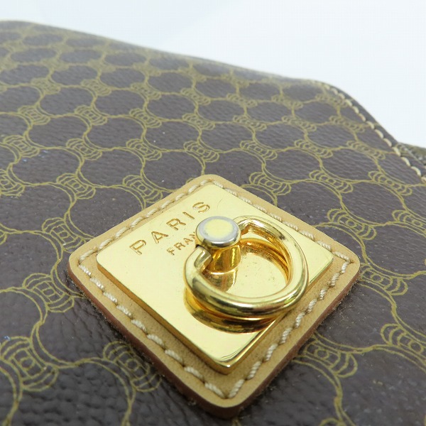 実際に弊社で買取させて頂いたCELINE/セリーヌ マカダム 2WAY スリングバッグ/バックパックの画像 6枚目