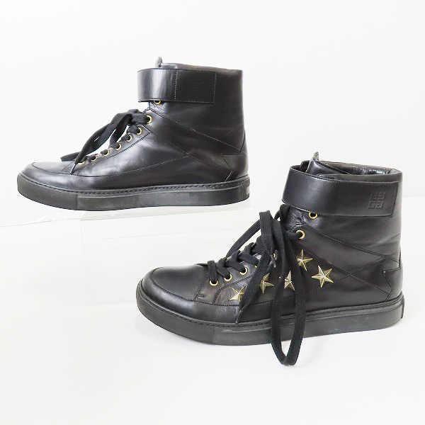 実際に弊社で買取させて頂いたGIVENCHY/ジバンシィ スター スタッズ ベルト スニーカー 2603/45の画像 3枚目