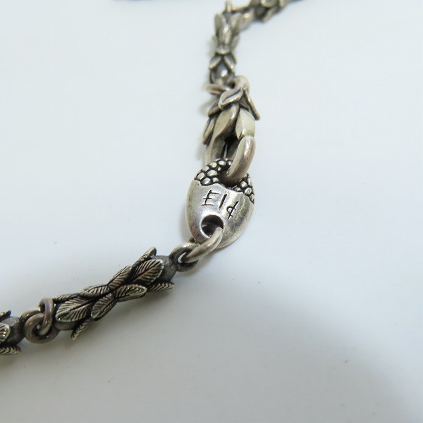 実際に弊社で買取させて頂いた【ギャラ付】Bloody Mary/ブラッディマリー Eld いにしえ チェーン 50cmの画像 2枚目