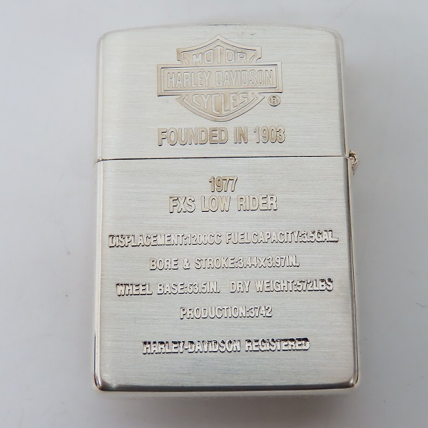 実際に弊社で買取させて頂いたZIPPO/ジッポー HARLEY DAVIDSON/ハーレーダビッドソン 95TH ANNIVERSARY 8号車 1997年製の画像 1枚目