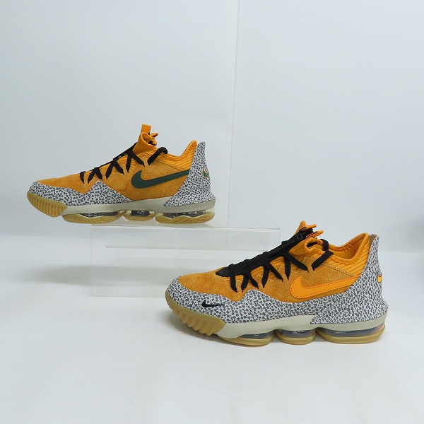 実際に弊社で買取させて頂いた【未使用】NIKE×atmos/ナイキ×アトモス LEBRON 16 LOW AC SAFARI/レブロン16 サファリ CD9471-800/27.0の画像 3枚目