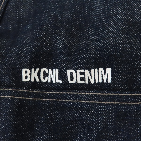 実際に弊社で買取させて頂いたBackChannel/バックチャンネル デニムジャケット/XLの画像 3枚目