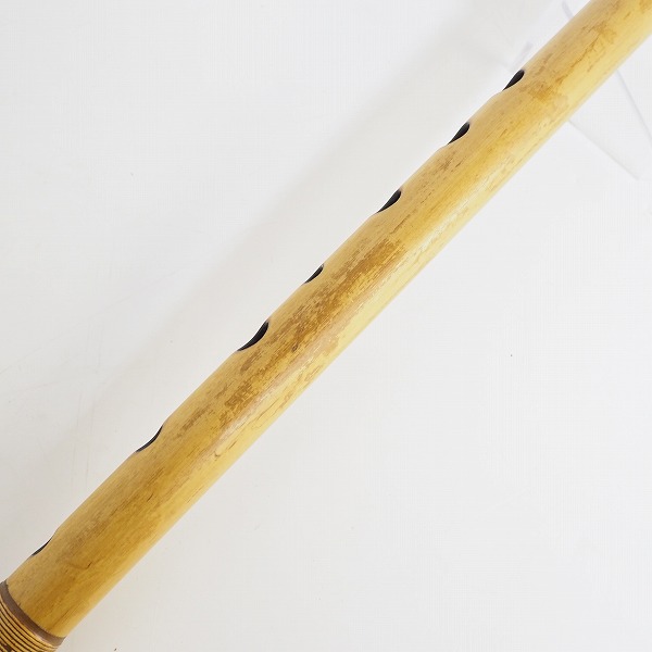 実際に弊社で買取させて頂いた蘭情（改名前） 篠笛 唄物 三本調子 和楽器の画像 6枚目