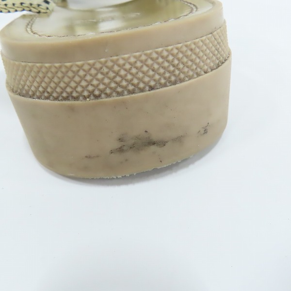 実際に弊社で買取させて頂いたCELINE/セリーヌ ストラッピーサンダル/42の画像 6枚目