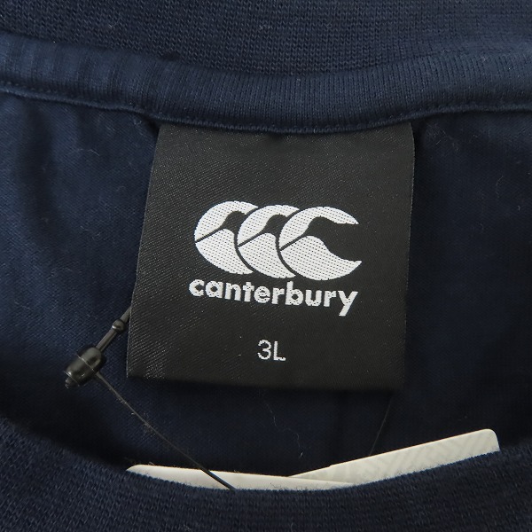 実際に弊社で買取させて頂いた【未使用】CANTERBURY/カンタベリー ラグビー 日本代表 ブリティッシュ&アイリッシュ・ライオンズ  Tシャツ RA31274/3Lの画像 2枚目