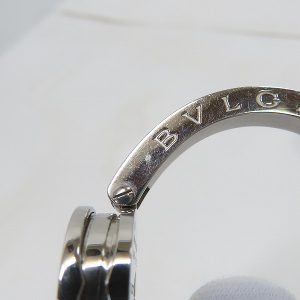 実際に弊社で買取させて頂いたBVLGARI/ブルガリ Bzero1ビーゼロワン 12Pダイヤ 腕時計 ステンレススチール クオーツ 白文字盤 BZ22S【動作未確認】の画像 6枚目