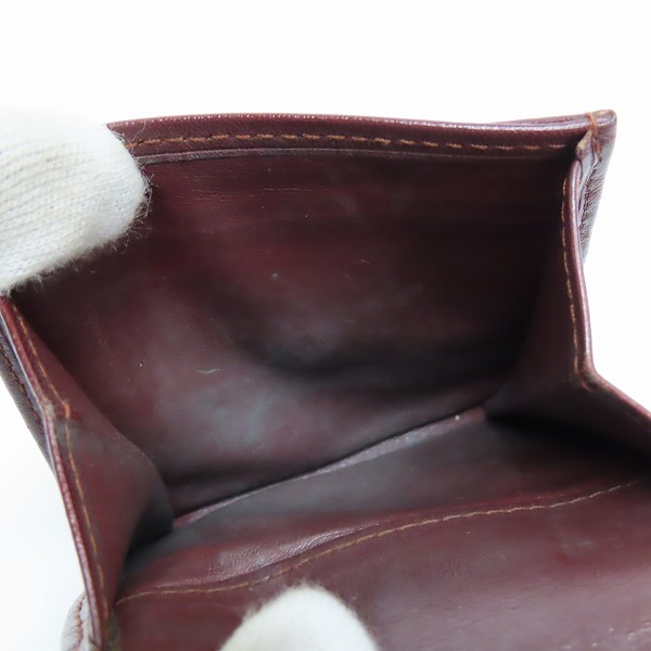実際に弊社で買取させて頂いたCartier/カルティエ マストライン レザー コインケースの画像 6枚目