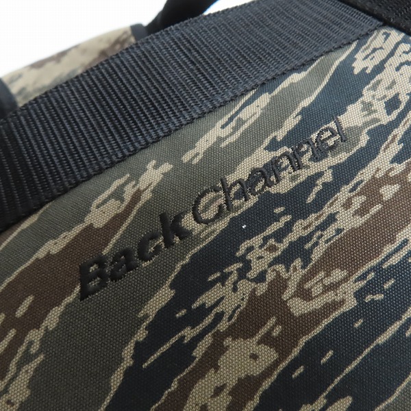 実際に弊社で買取させて頂いたBackChannel/バックチャンネル 2way ボストンバッグ ショルダーバッグ カモフラ 迷彩の画像 4枚目