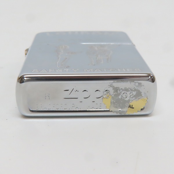 実際に弊社で買取させて頂いたZIPPO/ジッポー Paul Smith LONDON ポールスミス 2002年製の画像 3枚目