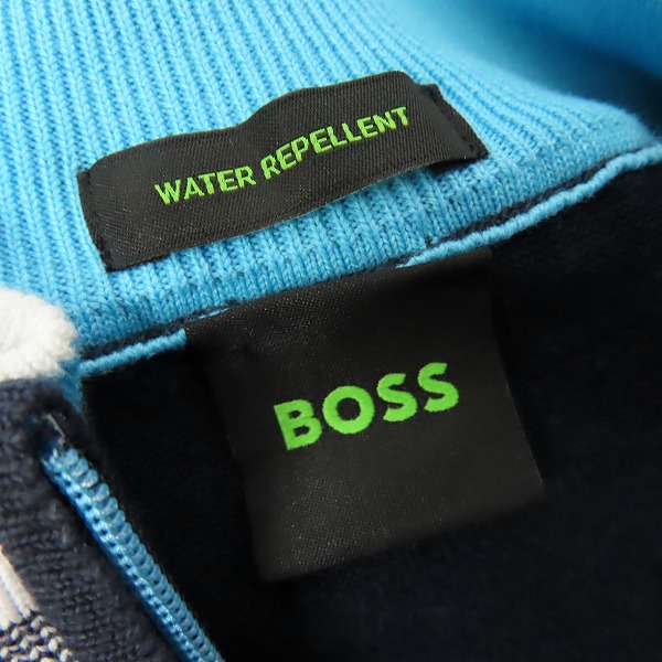 実際に弊社で買取させて頂いたBOSS/ボス HUGO BOSS/ヒューゴボス ウォーターリペレント ファブリック クオータージップ セーター/XXXLの画像 2枚目