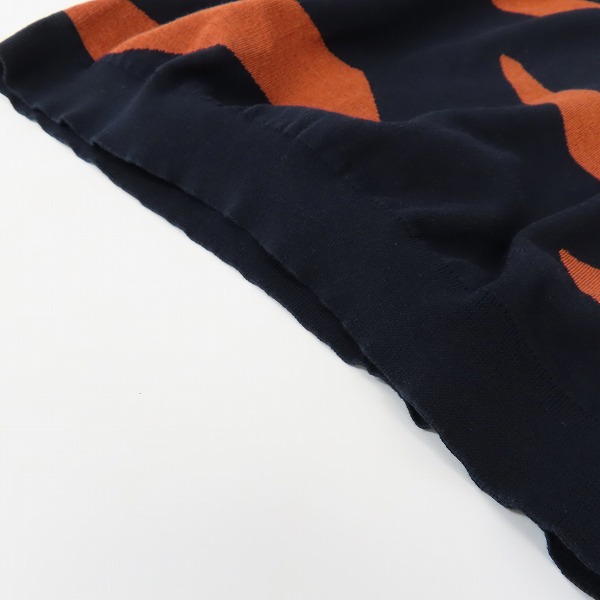 実際に弊社で買取させて頂いたHUGO BOSS/ヒューゴボス ボーダー 半袖ニット/Mの画像 6枚目