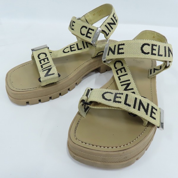 実際に弊社で買取させて頂いたCELINE/セリーヌ ストラッピーサンダル/42