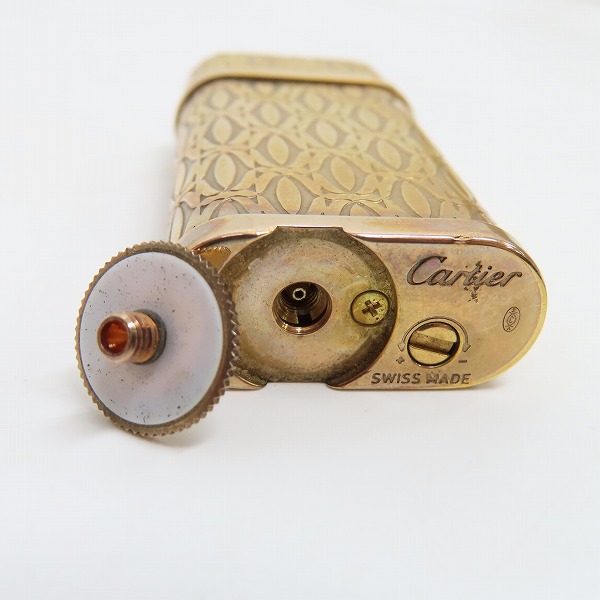 実際に弊社で買取させて頂いたCartier/カルティエ ローラー ガスライター ゴールドの画像 3枚目
