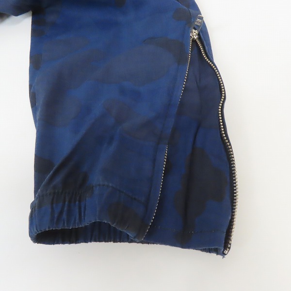 実際に弊社で買取させて頂いたHYDROGEN/ハイドロゲン 迷彩柄 裾ジップ カーゴロングパンツ 30の画像 7枚目